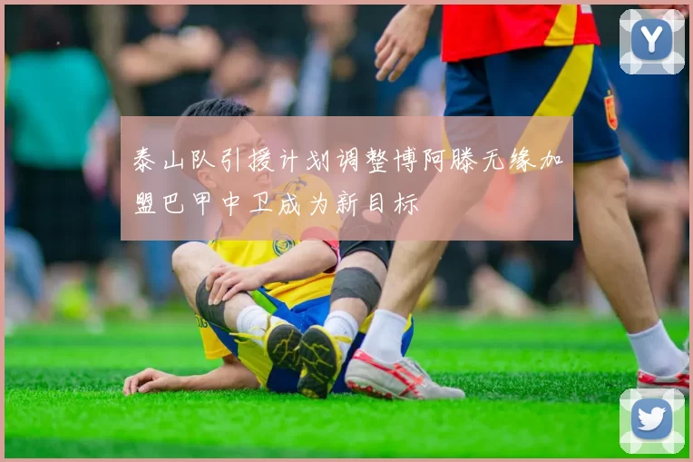 泰山队引援计划调整博阿滕无缘加盟巴甲中卫成为新目标